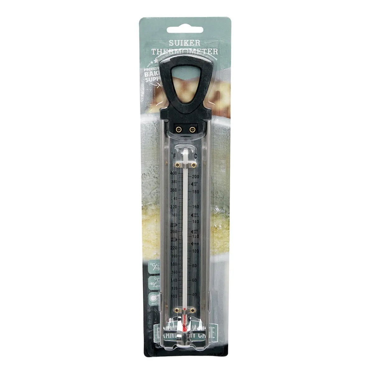 New BrandNewCake Suikerthermometer RVS +40 tot +200°C