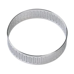 Online BrandNewCake Taartring RVS Geperforeerd Ø8x2cm