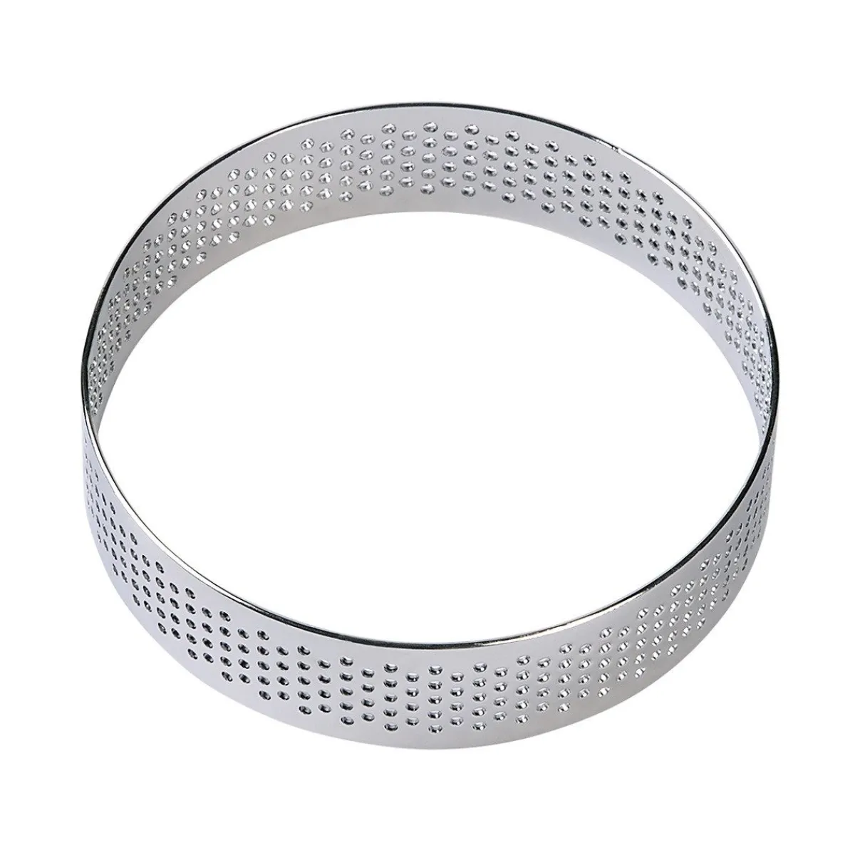 Online BrandNewCake Taartring RVS Geperforeerd Ø8x2cm