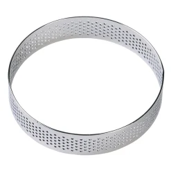 Online BrandNewCake Taartring RVS Geperforeerd Ø9x2cm