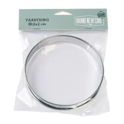 Online BrandNewCake Taartring RVS Ø12x2cm