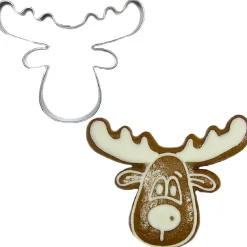 Online BrandNewCake Uitsteker Elandkop RVS 7cm