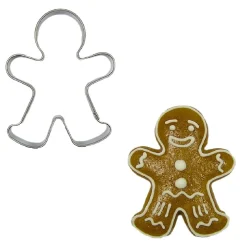 New BrandNewCake Uitsteker Gingerbread Man RVS 4cm