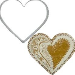 Hot BrandNewCake Uitsteker Hart RVS 7cm