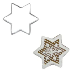 Outlet BrandNewCake Uitsteker Ster RVS 5cm