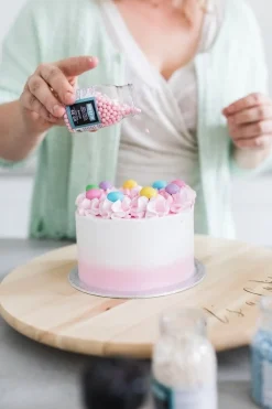 Hot BrandNewCake Zachte Parels Roze 60gr.