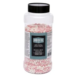 Hot BrandNewCake Zachte Parels Roze/Wit 500gr.