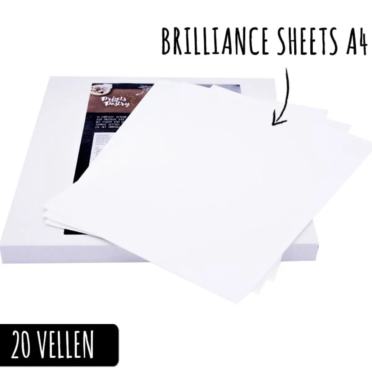 New Prints on Pastry Brilliance sheets A4-formaat (20 vellen)