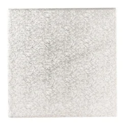 BrandNewCake Cakeboard Zilver Vierkant 20cm