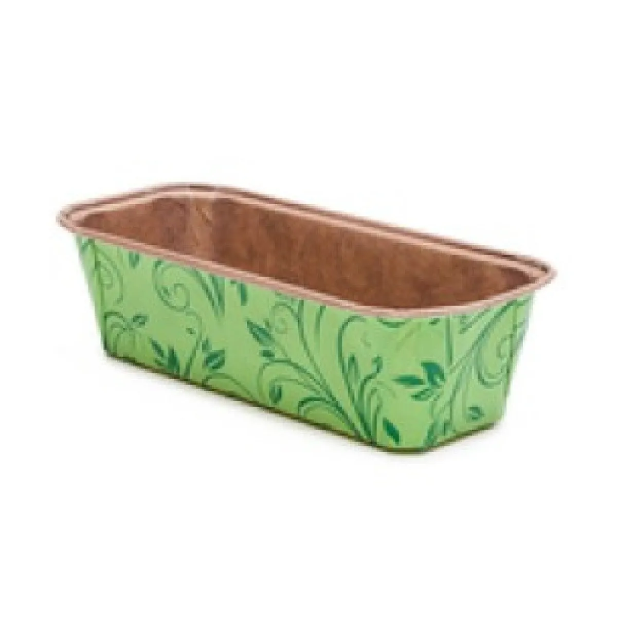 New Overig Cakevorm Karton 19,9x7,3x6,2cm Groen (per stuk)