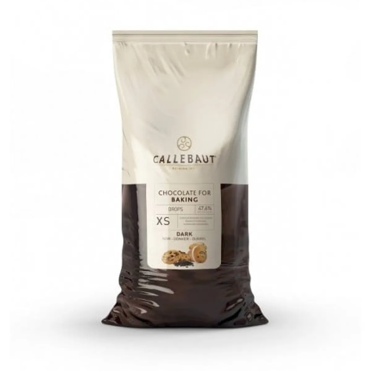 Outlet Callebaut Bakvaste Chocolade Druppels Extra Klein Puur 10kg
