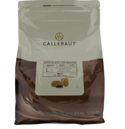 Discount Callebaut Bakvaste Chocolade Druppels L Melk 2,5 kg.