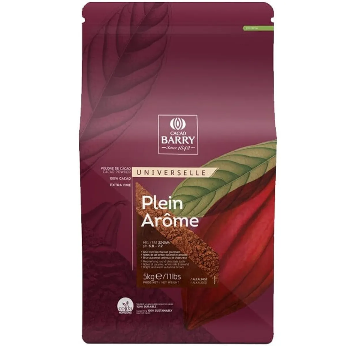 Sale Callebaut Cacaopoeder Plein Arome 5kg