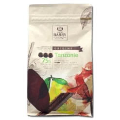 Hot Callebaut Chocolade Callets Puur Tanzania (75%) 1kg