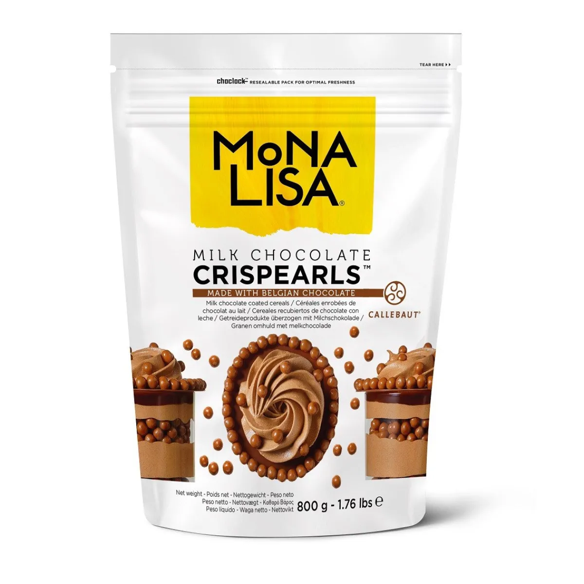 Sale Callebaut Chocolade Crispy Pearls Melk 800 gram