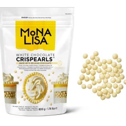 New Callebaut Chocolade Crispy Pearls Wit 800 gram