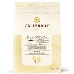 Best Callebaut Chocolade IJs Coating Wit 2,5 kg