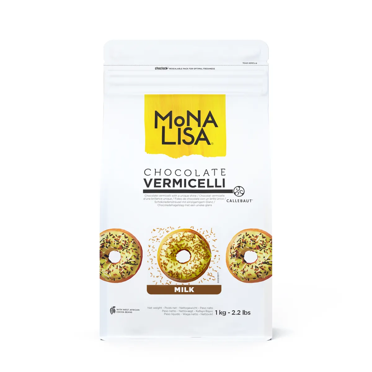 Hot Callebaut Chocolade Vermicelli Melk 1kg