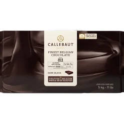 Outlet Callebaut Chocoladeblok Puur (811) 5kg