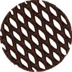 Clearance Callebaut Chocoladedecoratie Raster Rond Ø5cm 195st.