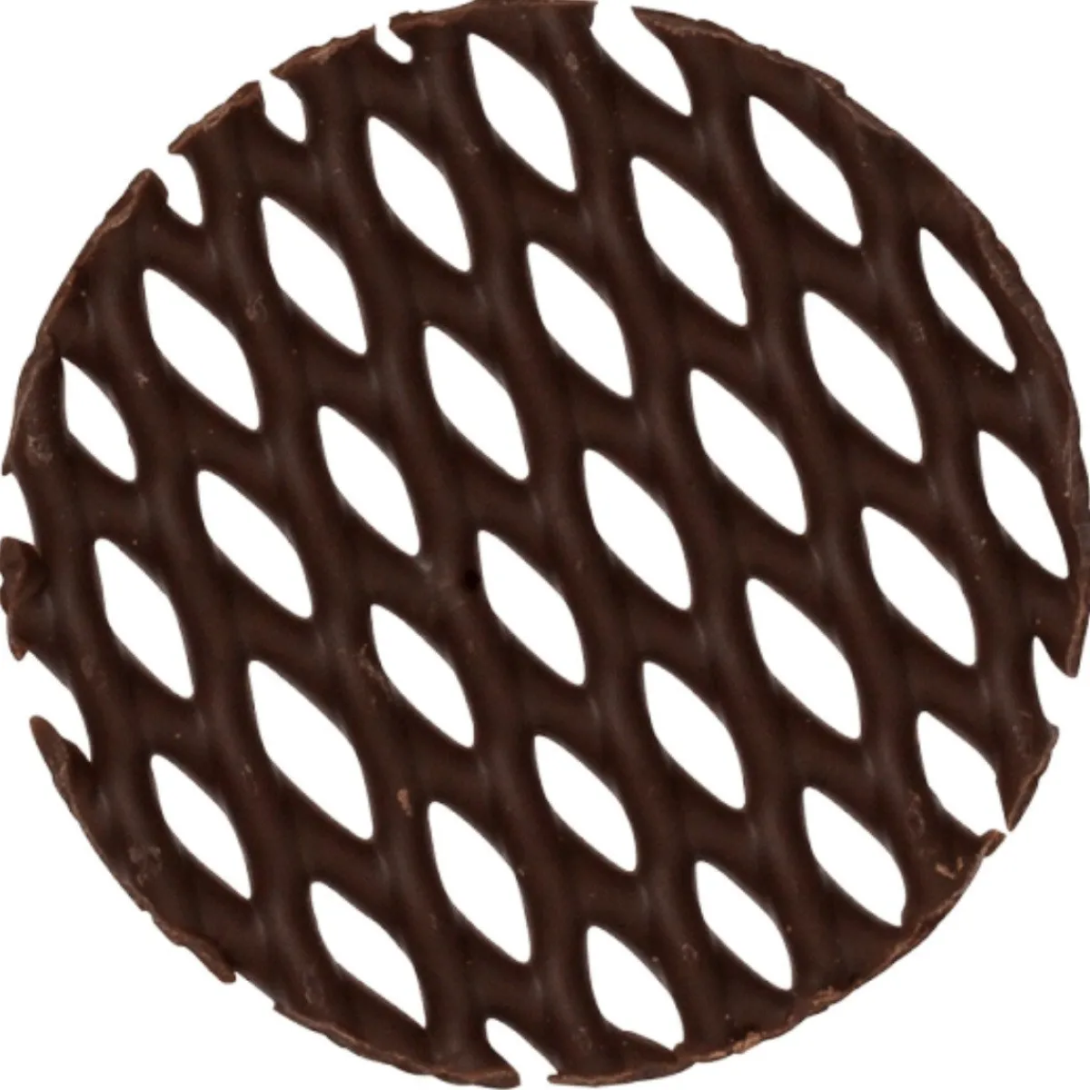 Clearance Callebaut Chocoladedecoratie Raster Rond Ø5cm 195st.