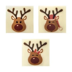 New Callebaut Chocoladedecoratie Rendier Ass. 252st