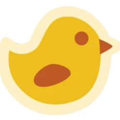 Discount Callebaut Chocoladedecoratie Schattig Kuikentje 440st.