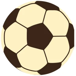 New Callebaut Chocoladedecoratie Voetbal 189st