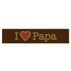 New Callebaut Chocoladedecoratie I Love Papa 160st.