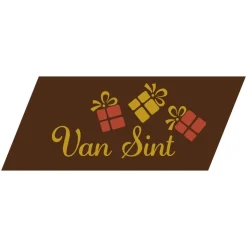 New Callebaut Chocoladedecoratie Van Sint Strip 288st
