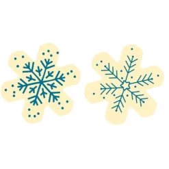 Outlet Callebaut Chocoladedecoratie Sneeuwvlokken 264st.