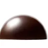 Discount Callebaut Chocoladedecoratie Dark Chocolate Dome Ø65mm 28st.