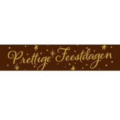Best Callebaut Chocoladedecoratie Prettige Feestdagen Strip 160st