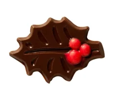 New Callebaut Chocoladedecoratie Donkere Hulst Bladeren 240st