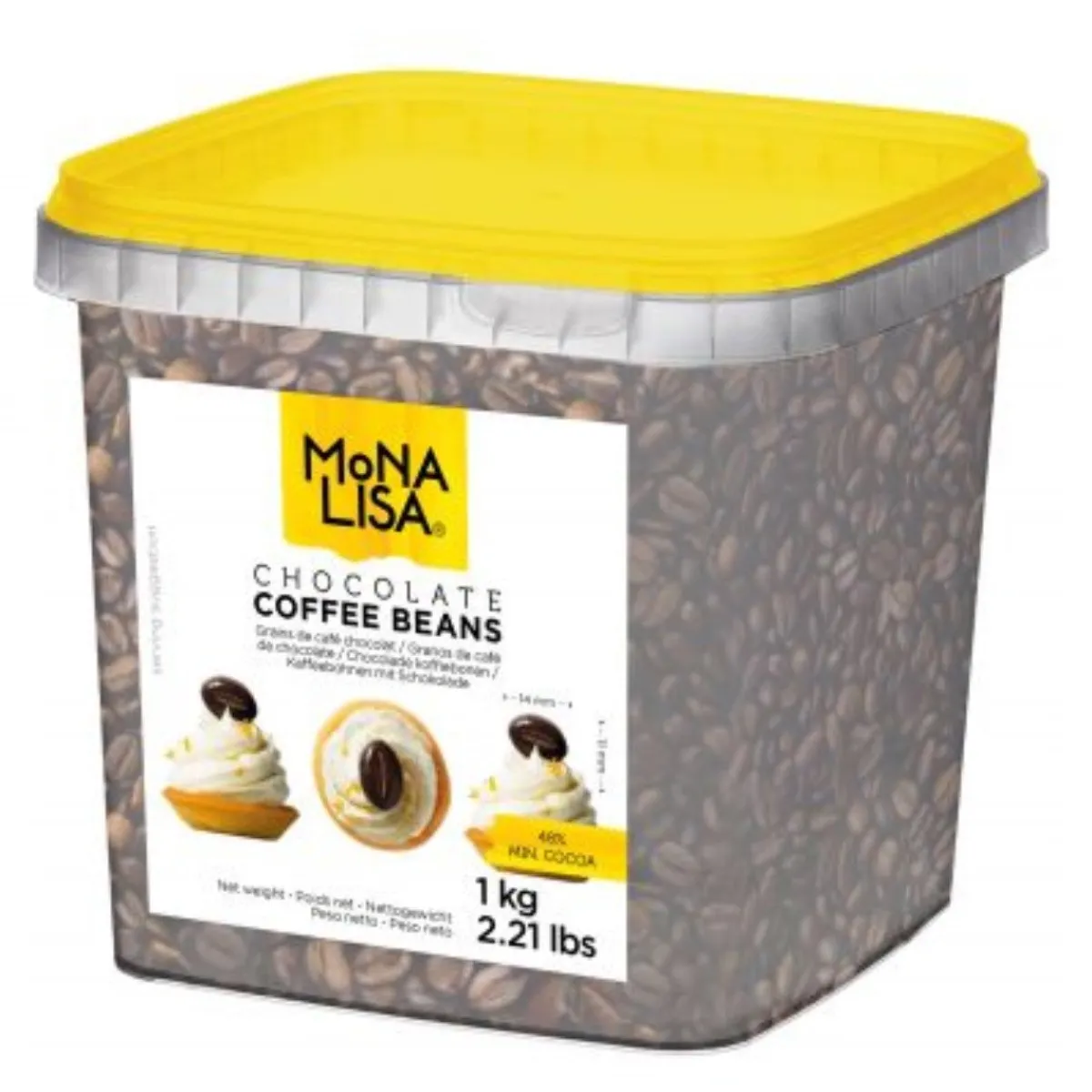 Best Callebaut Chocoladedecoratie Koffieboon 1kg