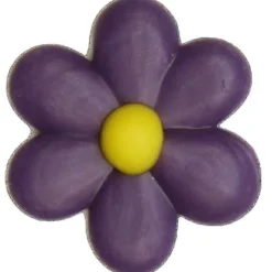 Sale Callebaut Chocoladedecoratie Mini Bloem Paars 160st.