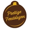 Best Callebaut Chocoladedecoratie Kerstbal Prettige Feestd. 252s