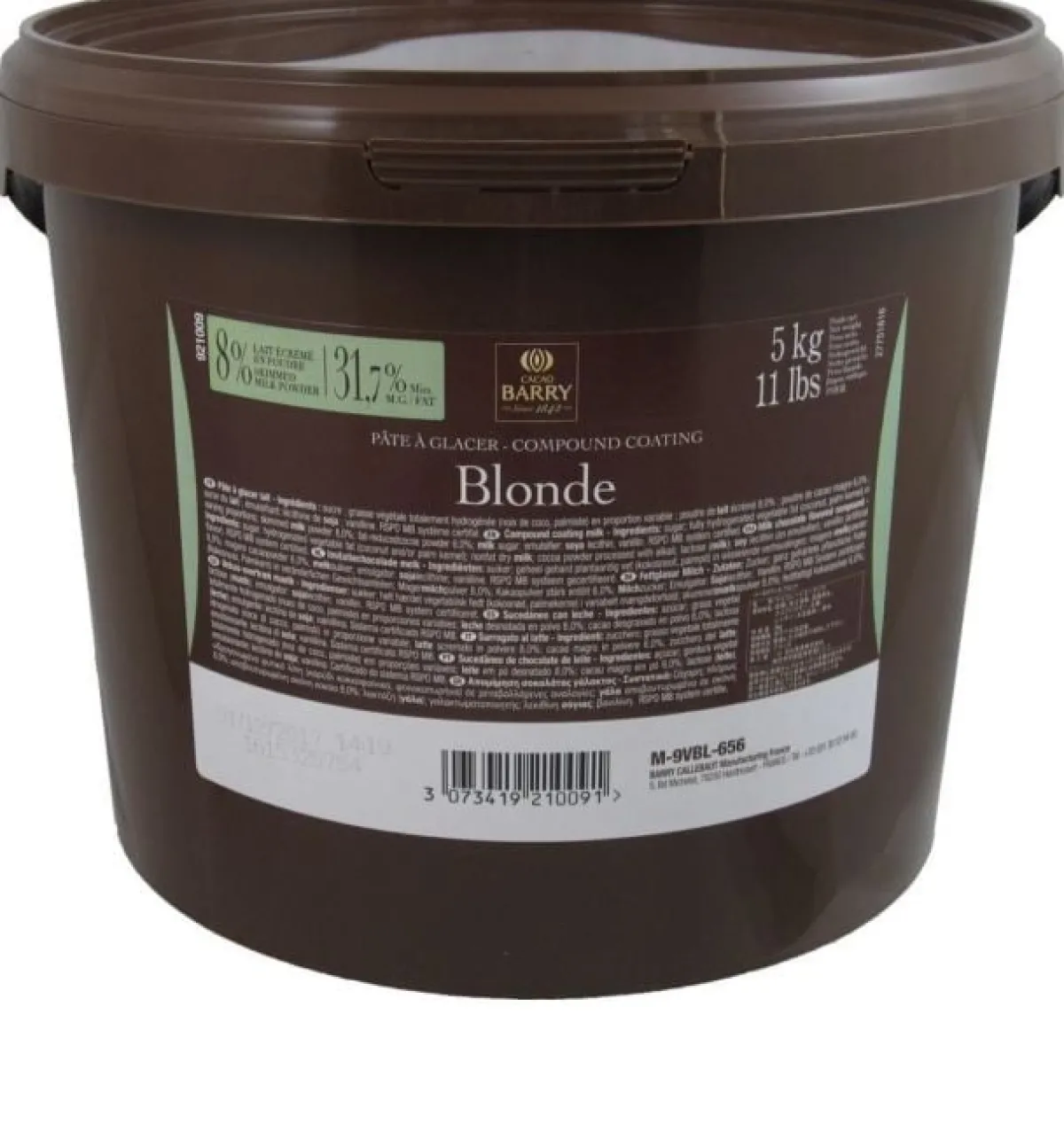 Sale Callebaut Compound Coating Blonde (Pate a Glacer) 5kg