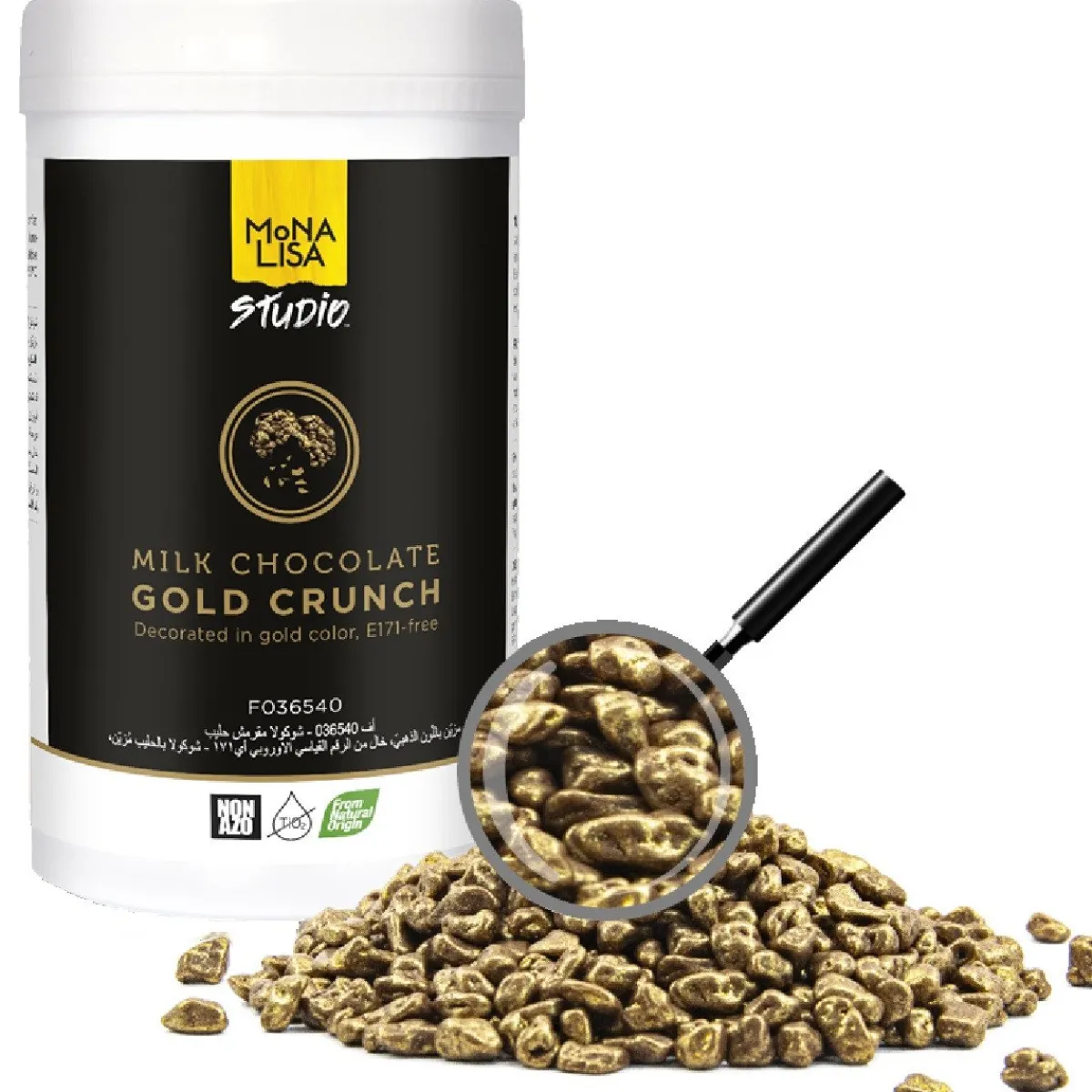 Sale Callebaut Gouden Crunch Melkchocolade 350g