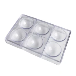 Sale Chocolate World Chocolade Holvorm Halve Bol (6x) Ø70mm