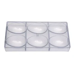 Sale Chocolate World Chocolade Holvorm Ei Facet (6x) 86x56x30mm