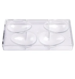 Outlet Chocolate World Chocolade Holvorm Glad Ei (4x) 100x65x35mm