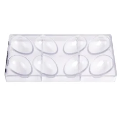 Best Chocolate World Chocolade Holvorm Glad Ei (8x) 70x47x25mm