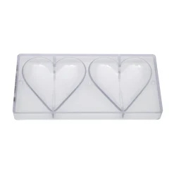 Online Chocolate World Chocolade Holvorm Hart (2x) 119x104x23mm