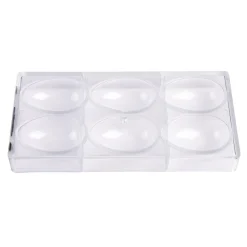 Hot Chocolate World Chocolade Holvorm Glad Ei (3x) 81x54x30mm