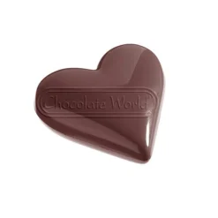 Chocolate World Chocolade Holvorm Hart (5x) 80x69x16 mm