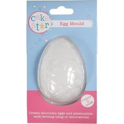 New Culpitt Chocolade Holvorm Ei gebroken Set/2 Klein 8,7x6x2,9cm