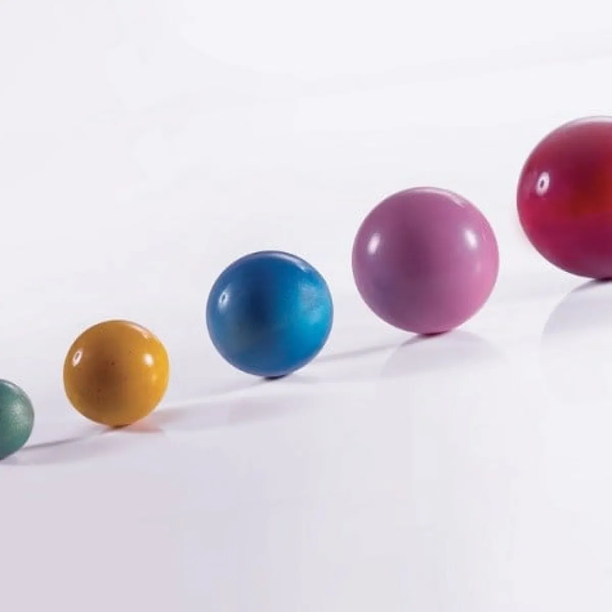 Hot Martellato Chocolade Holvormen halve bol set/6 (Ø10 t/m Ø20cm)