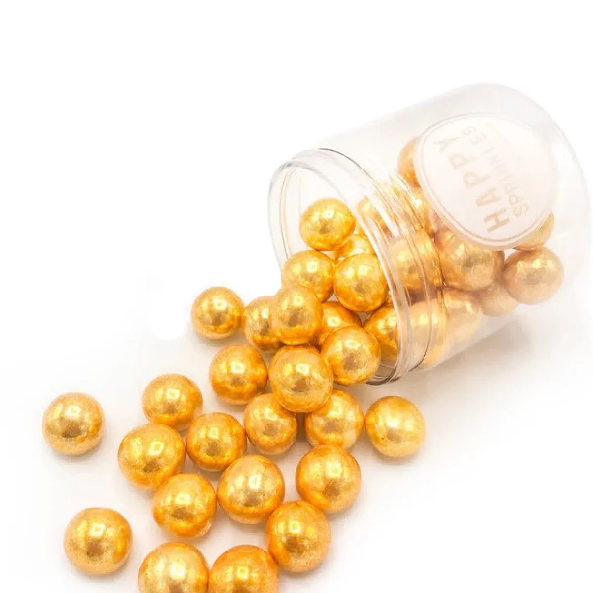 Clearance Happy Sprinkles Chocolade Parels XXL Vintage Gold 130g