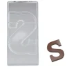 Online Chocolate World Chocoladebloklettervorm 200 gr. Letter S